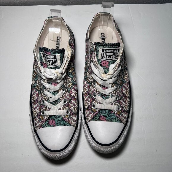 Converse All Star Sugar Skull Day of the Dead Low Top Sneakers - Picture 3 of 11